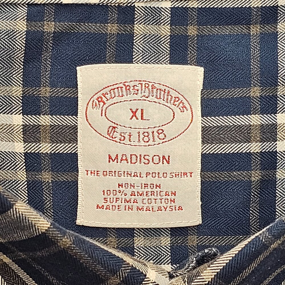 Brooks Brothers Madison Fit Non-Iron Button Down XL - Picture 4 of 7